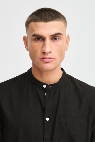 !Solid - Ajuste regular Camisa ' SDALLAN CHINA SH ' en negro