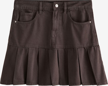 brūns Next Svārki: no priekšpuses