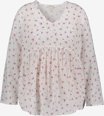 Ulla Popken Blouse in Roze: voorkant