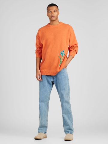 TOPMAN Sweater in Orange