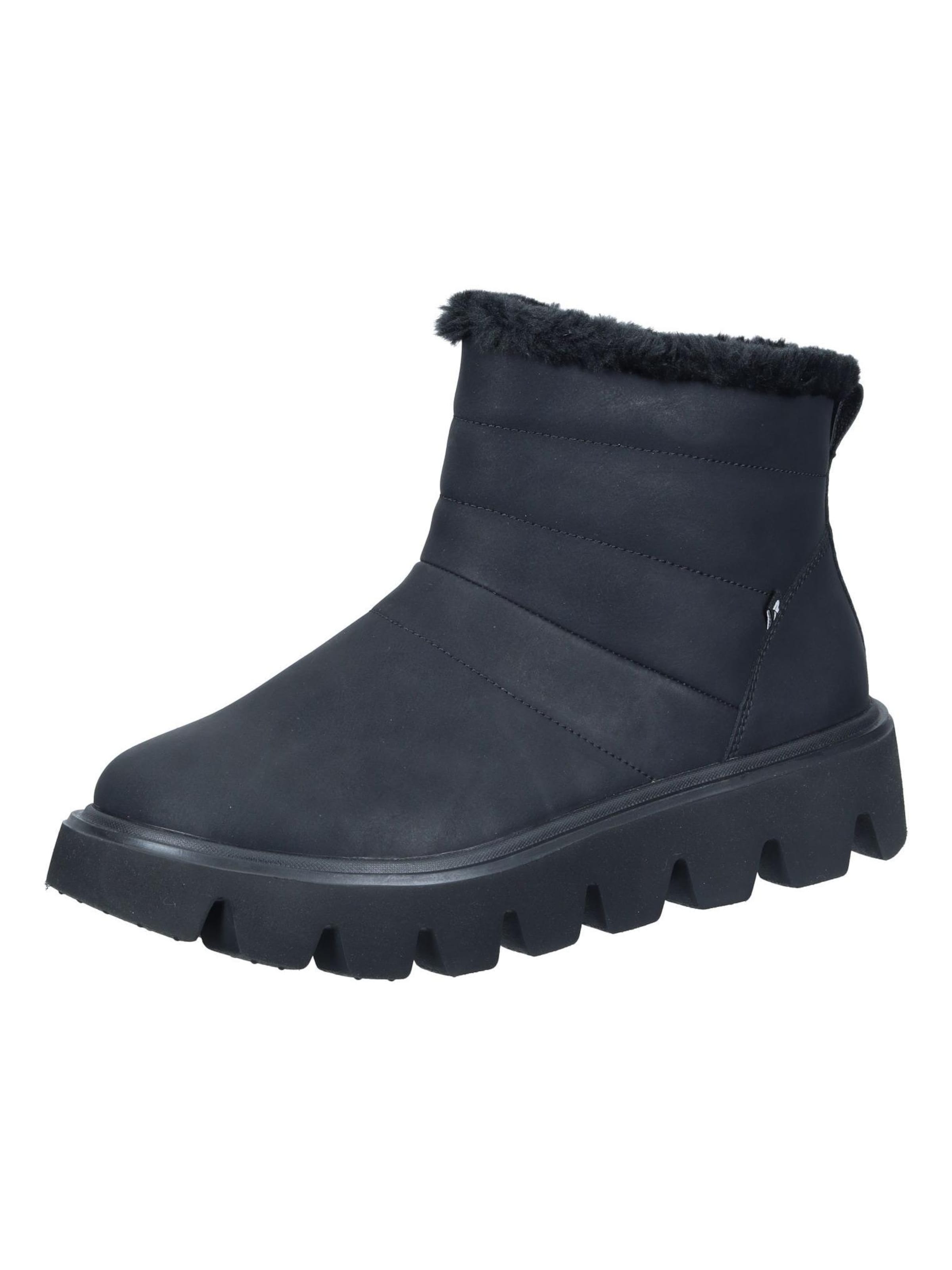 Rieker Boots in Black: front