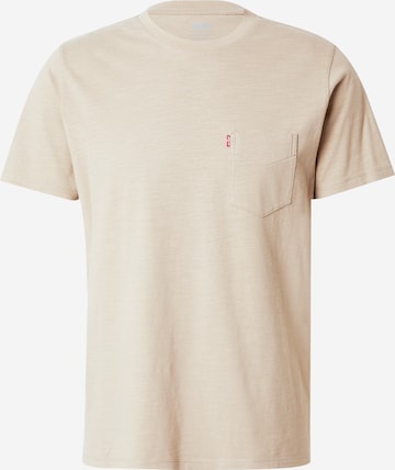 LEVI'S ® Μπλουζάκι σε μπεζ: μπροστά
