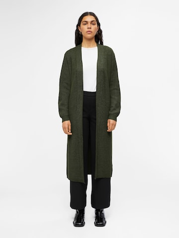 Cardigan 'Malena' OBJECT en vert : devant