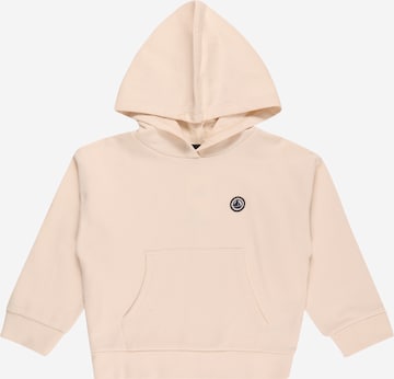 PETIT BATEAU Sweatshirt in Beige: voorkant