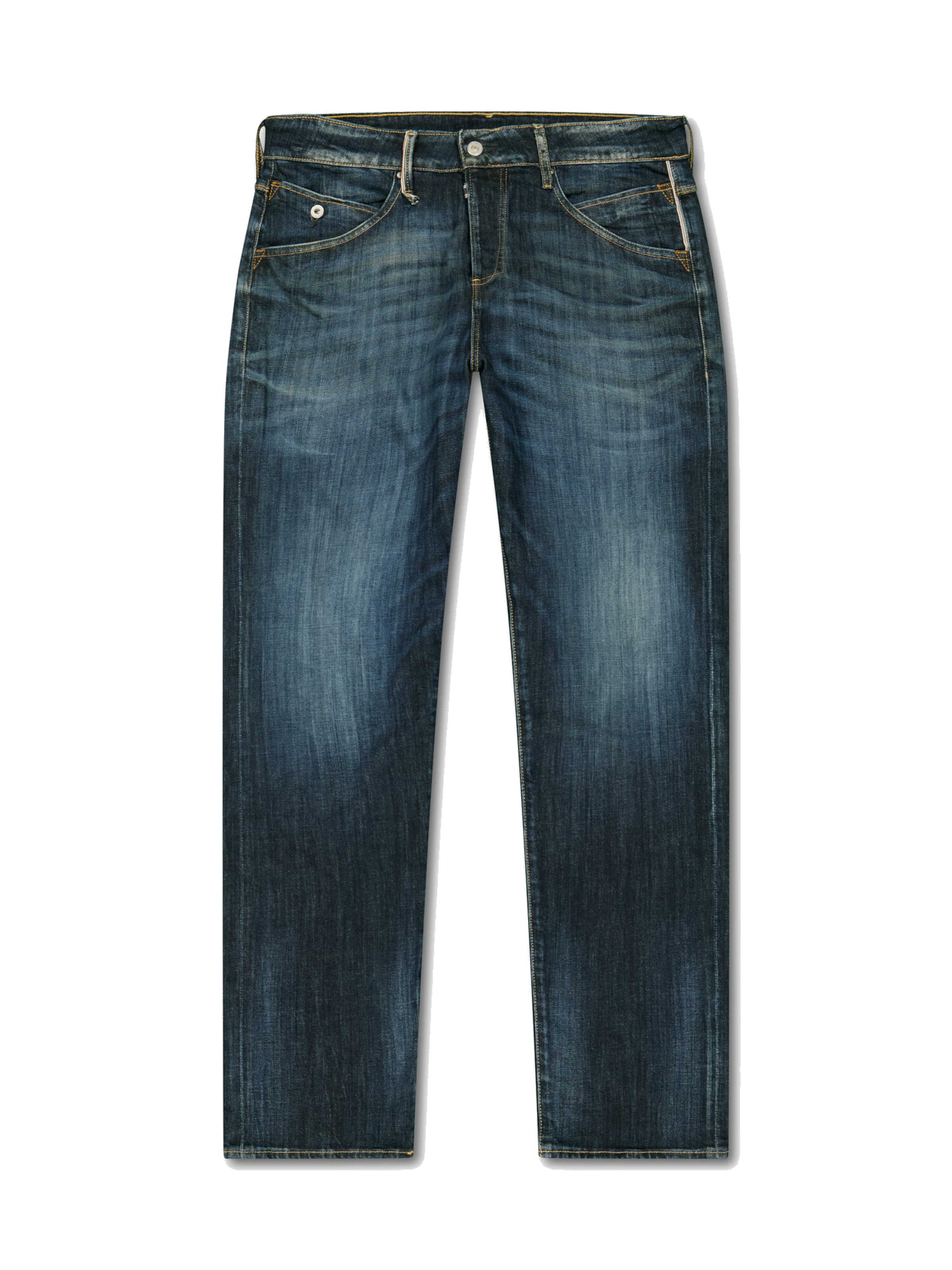 Le Temps Des Cerises Loosefit Jeans '900/19' in Blauw: voorkant
