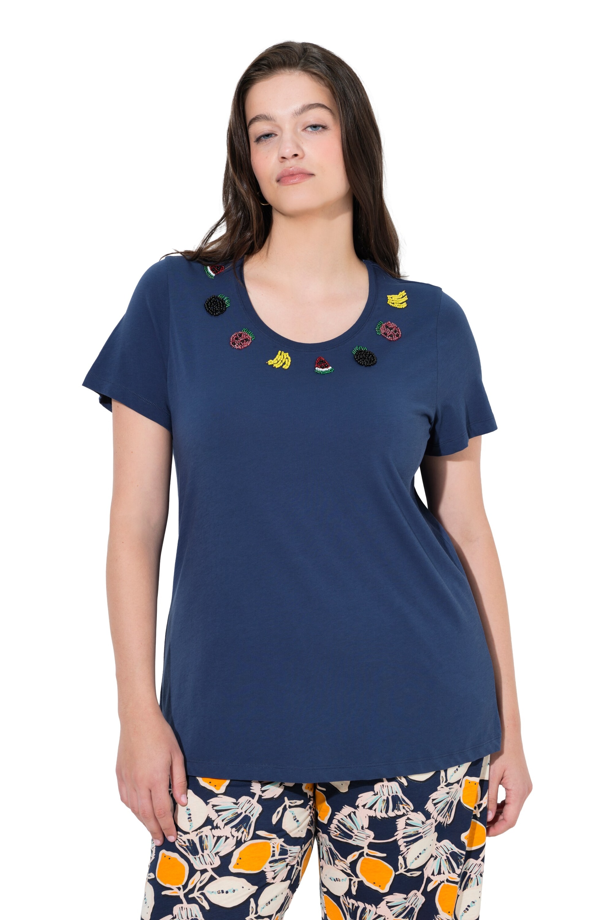 Ulla Popken Shirt in Blue: front