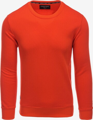 Sweat-shirt 'B978' Ombre en rouge : devant