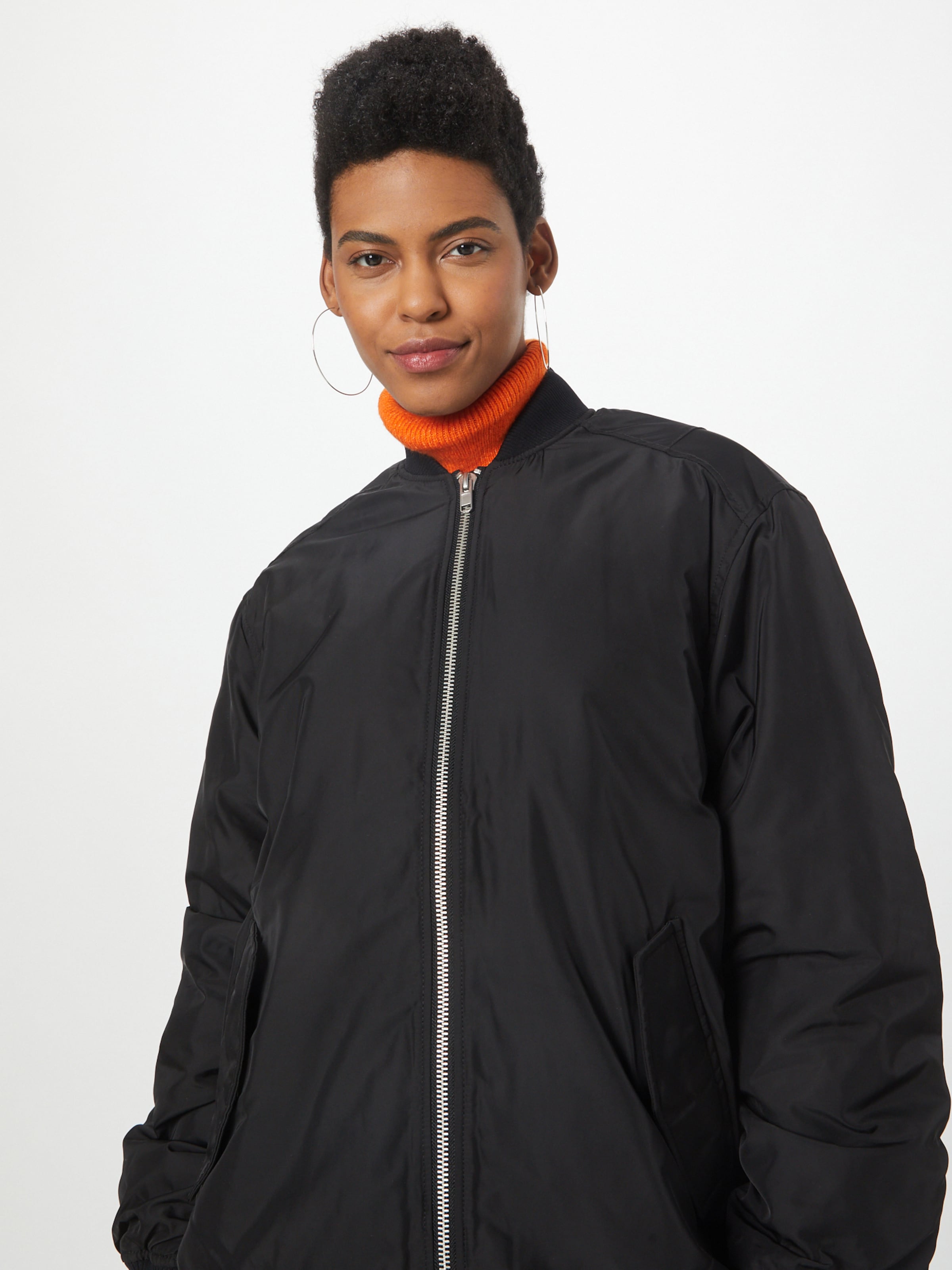 Monki bomber jacket top