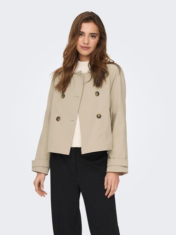 ONLY - Chaqueta de entretiempo 'April' en beige: frente