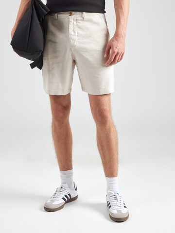 SELECTED HOMME - regular Pantalón chino 'SLHMILES' en beige: frente