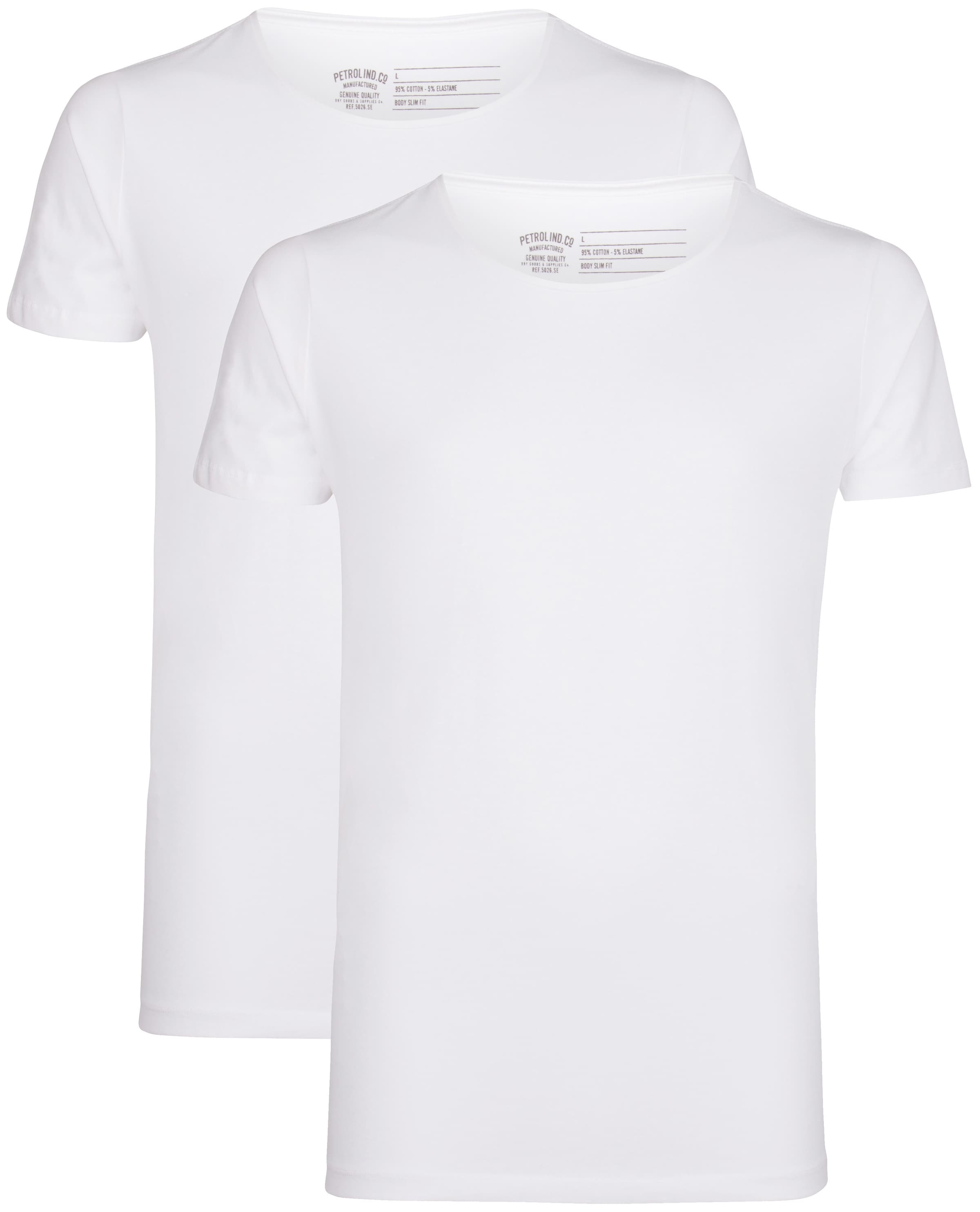 Petrol Industries - Camisa em branco: frente