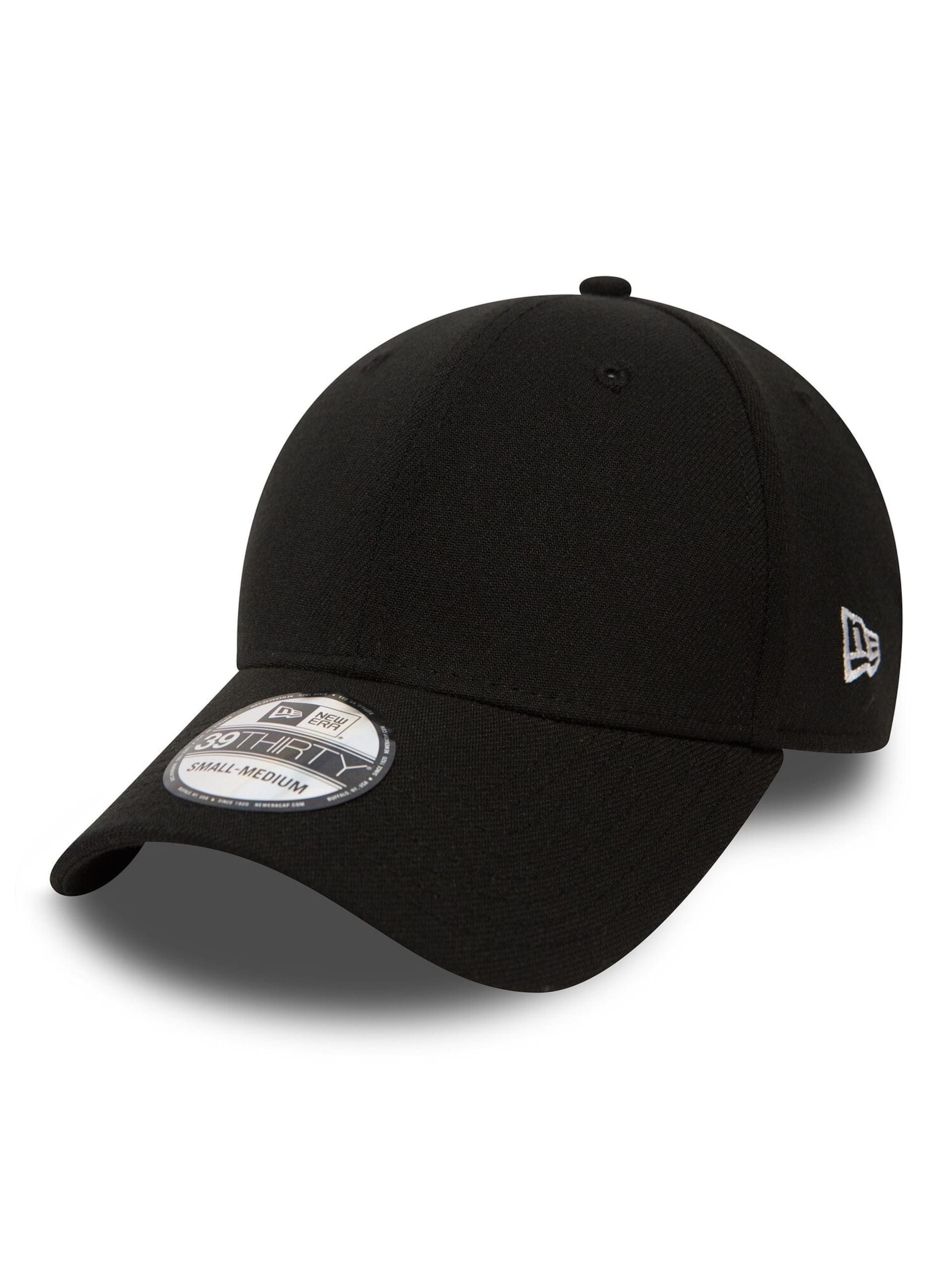NEW ERA Cap '39THIRTY Basic Flag'‌‌‌‌‌‌‌‌ in Schwarz: Vorderseite