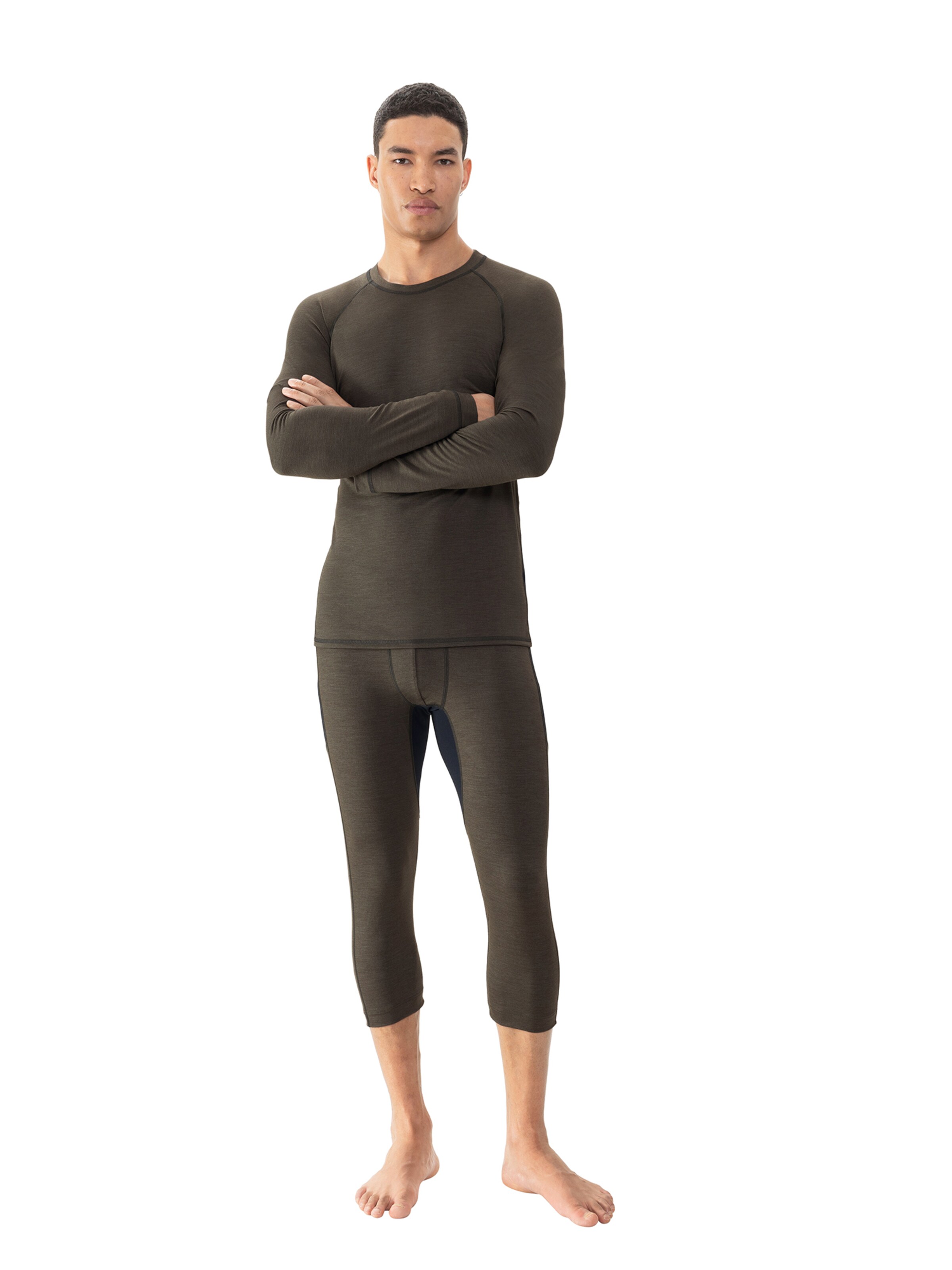 Sous-vêtements longs 'Prfrmnc+' Mey en vert