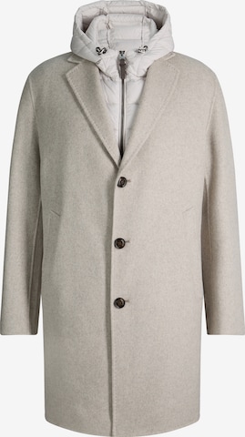 JOOP! Between-Seasons Coat in Beige: front