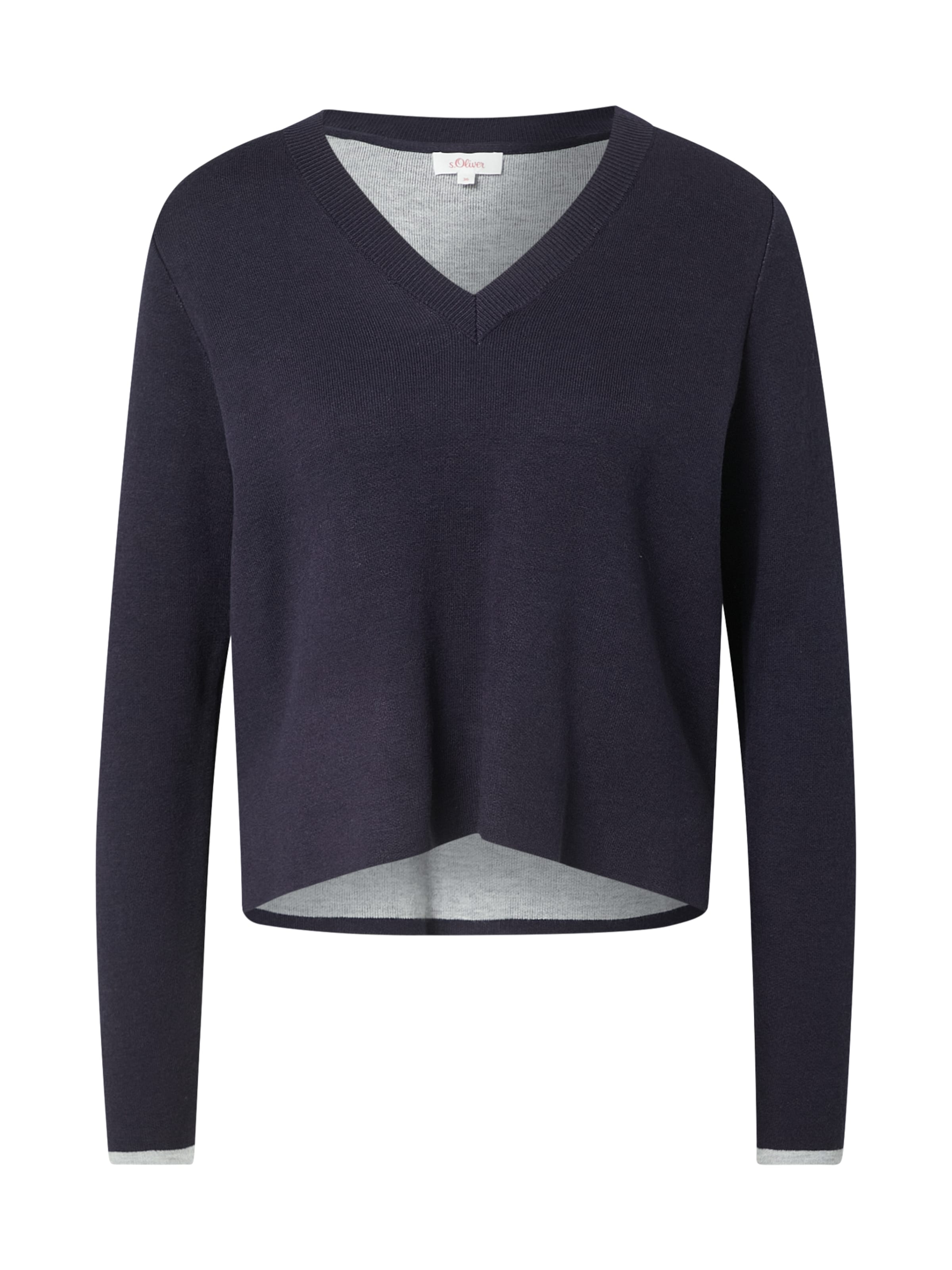 s.Oliver Pullover in Blau: Vorderseite