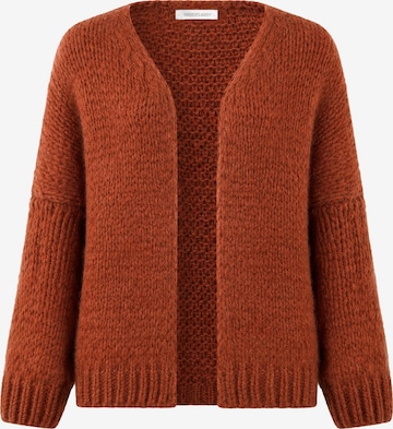 SASSYCLASSY Oversizestrickjacke in Rot: Vorderseite