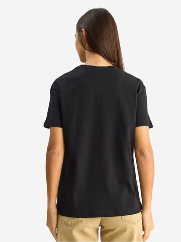 T-shirt Bianco Lucci en noir