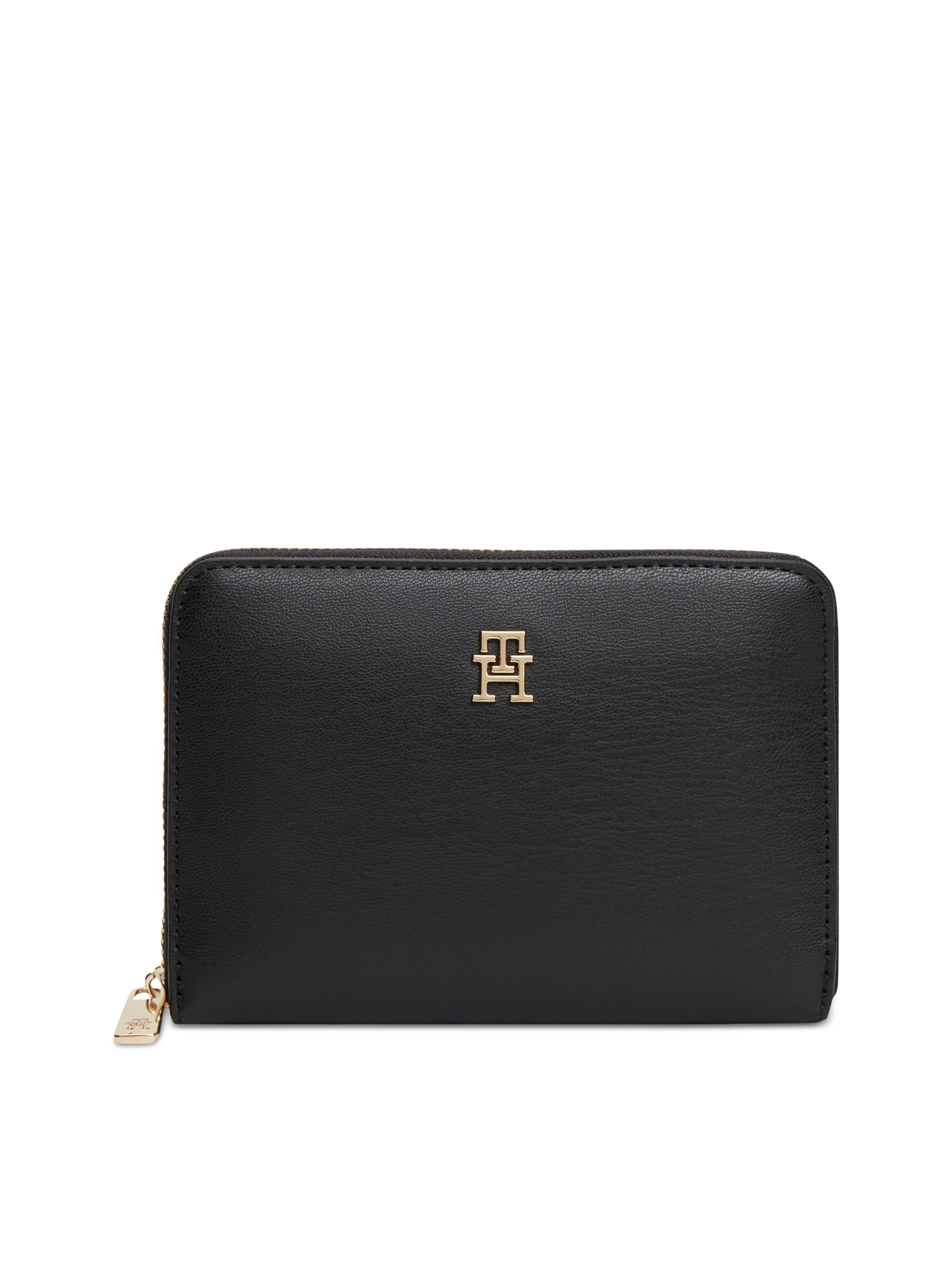 juoda TOMMY HILFIGER Piniginė