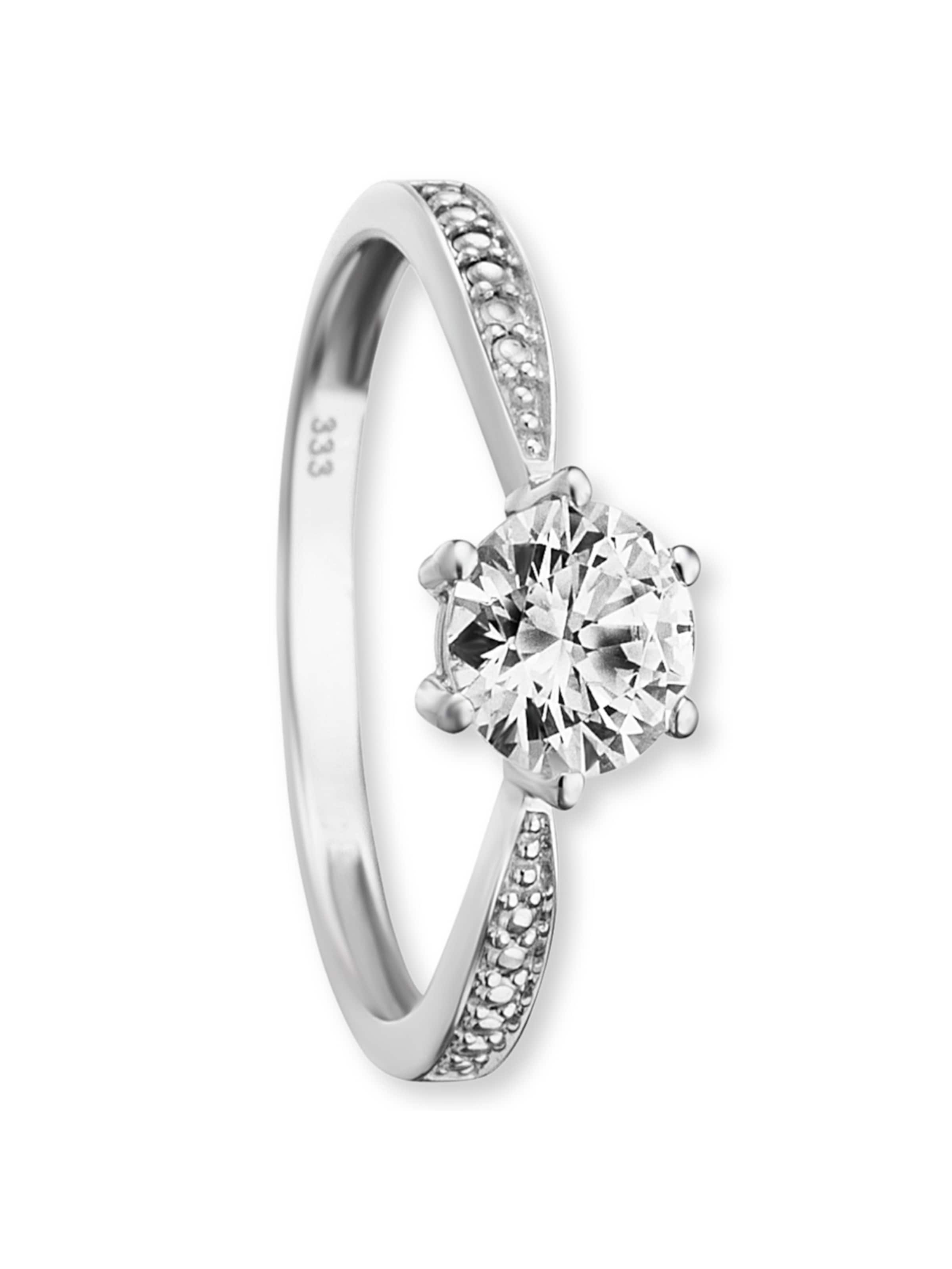 ONE ELEMENT Ring in Silber: Vorderseite