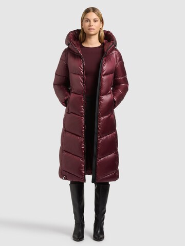 Veste d’hiver 'Rabia' khujo en rouge