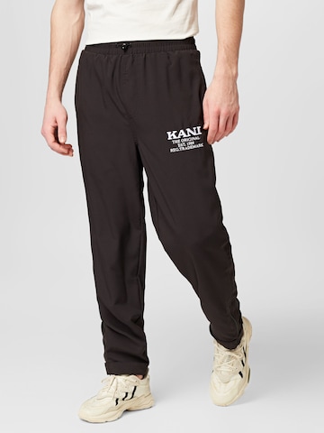 Loosefit Pantaloni de la Karl Kani pe negru: față