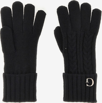 GUESS Перчатки 'KNITTED GLOVES' в Черный: спереди