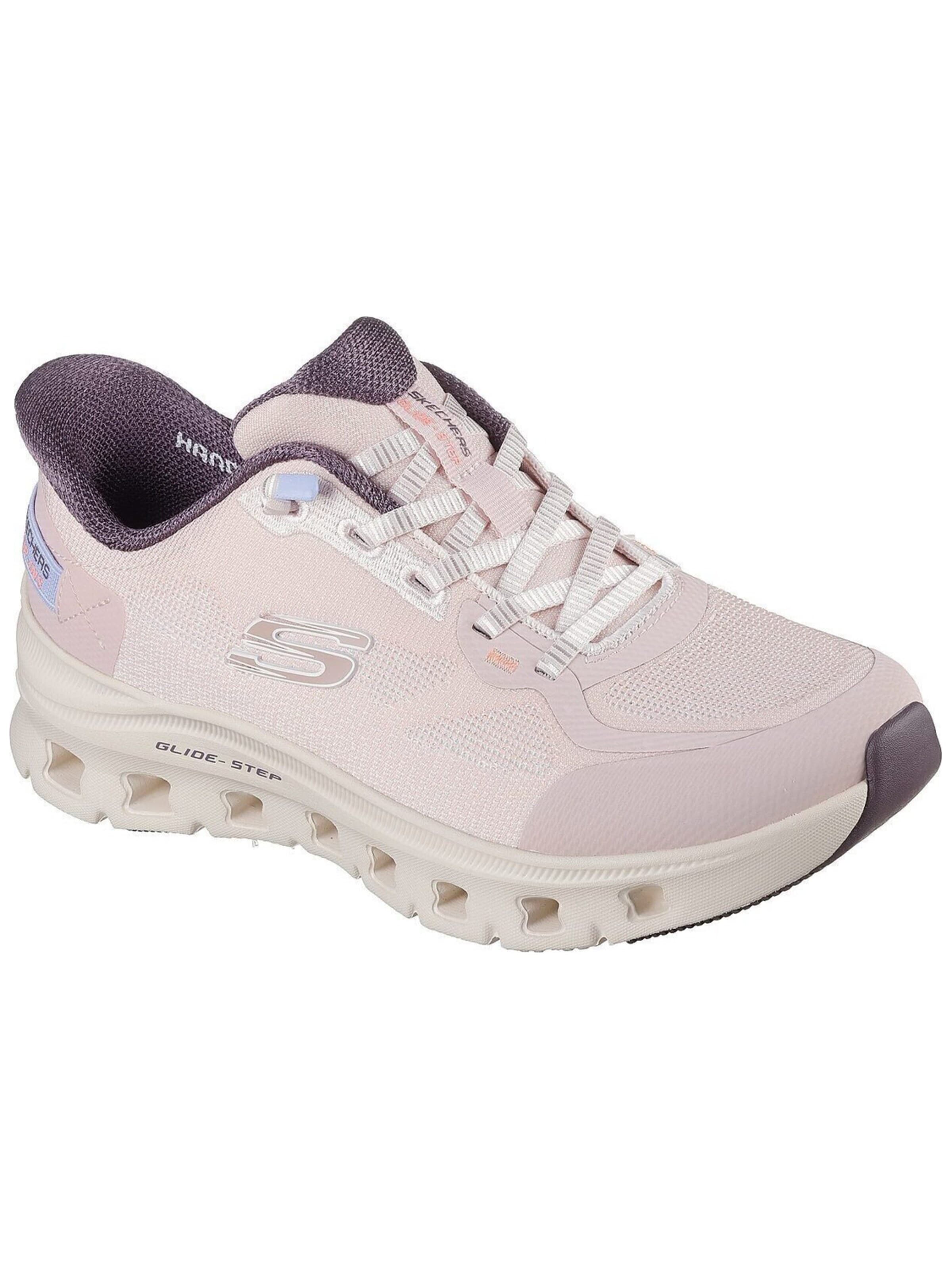 SKECHERS Platform trainers 'Step Pro-Pure Motion' in Pink: front