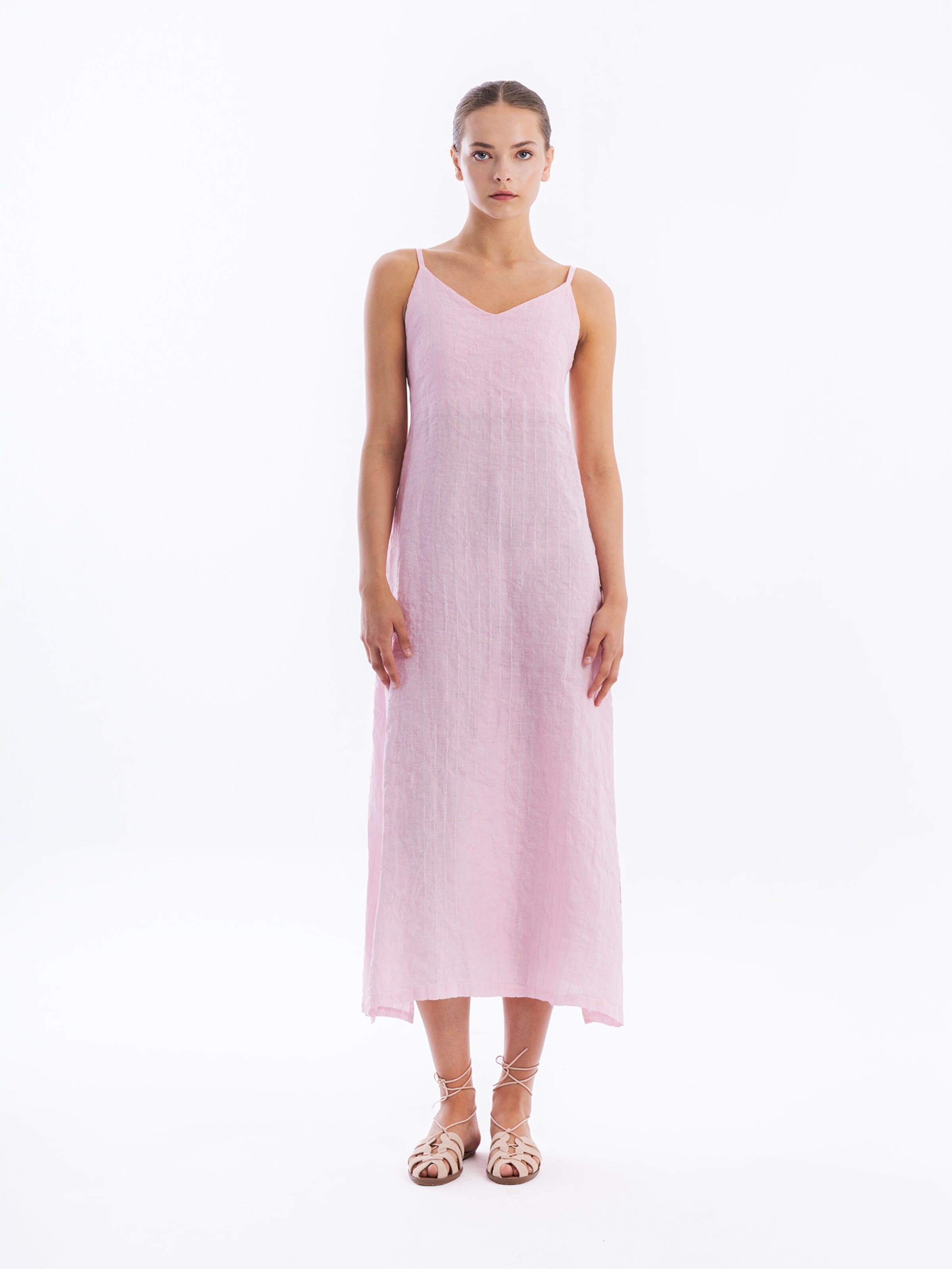 Robe 'Haris Cotton' Haris Cotton en rose : devant