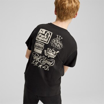 PUMA T-Shirt 'Ess+' in Schwarz