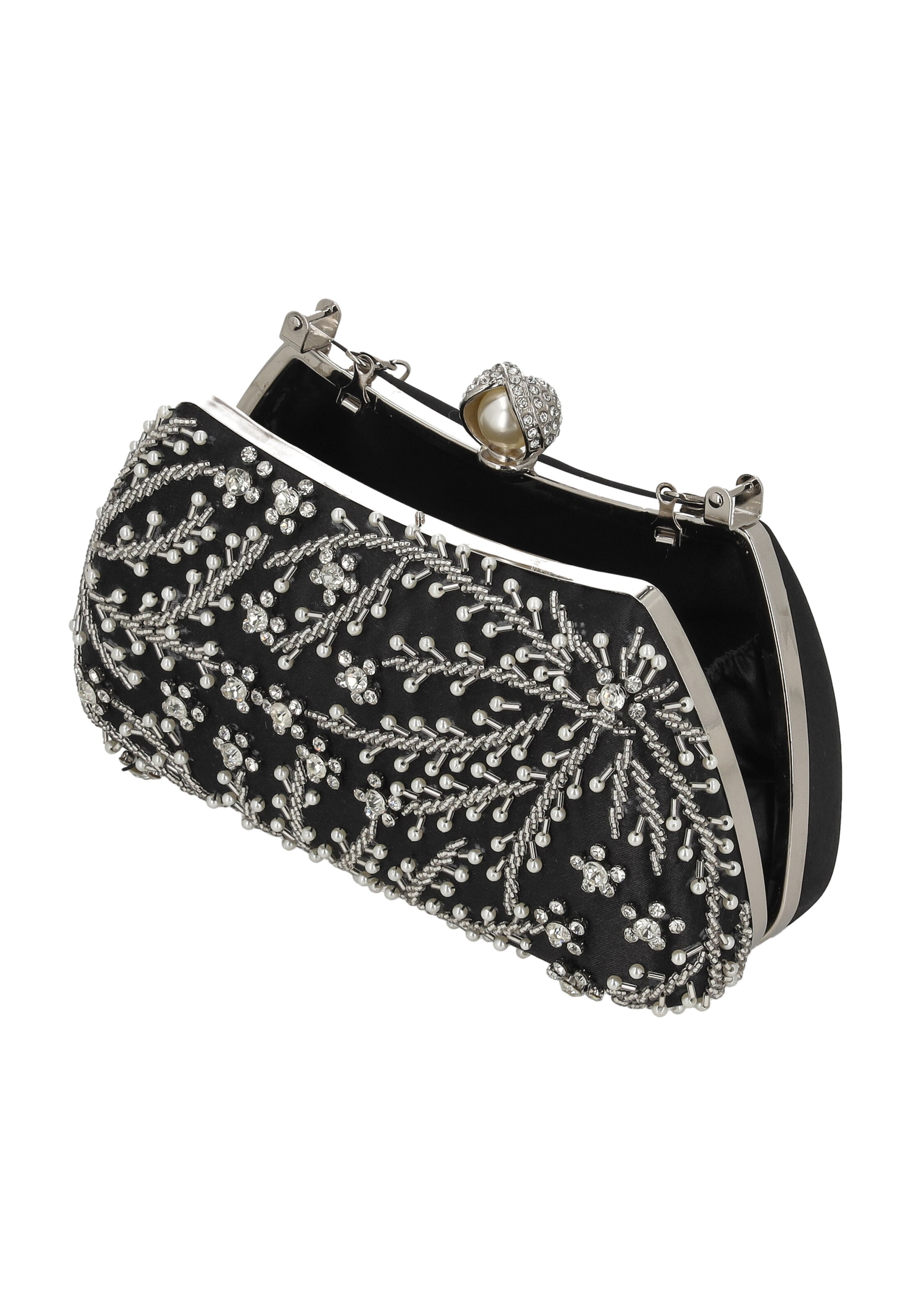 usha BLACK LABEL Clutch in Schwarz
