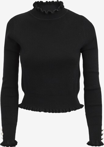 Influencer Sweater in Black: front