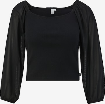 QS Shirt in Black: front