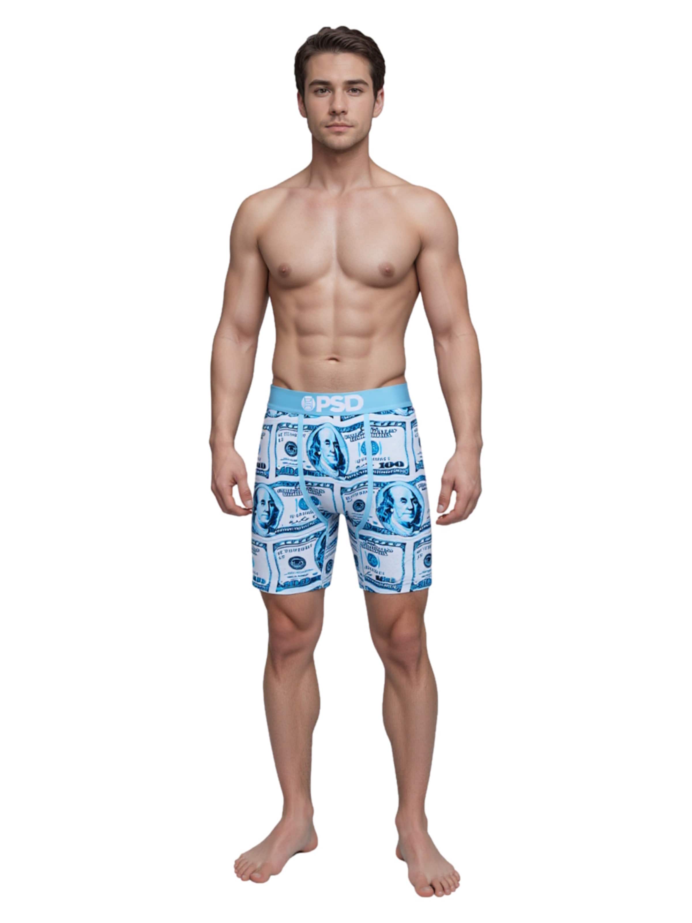 PSD Boxershorts 'Blue Bens' in Gemengde kleuren