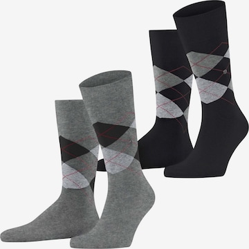 BURLINGTON Sockor i grå: framsida