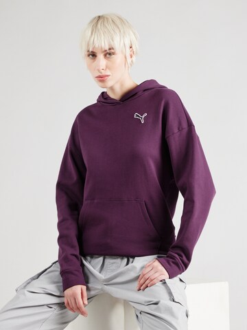 Felpa 'BETTER ESSENTIALS' di PUMA in lilla: frontale