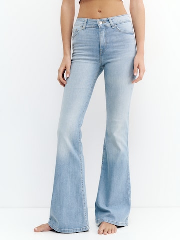 Pull&Bear Flared Farmer - kék: elől