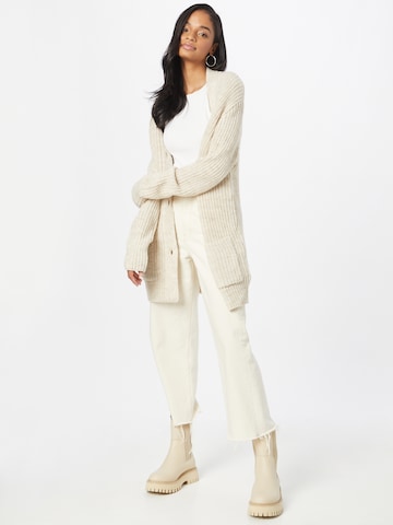 Zwillingsherz Knit Cardigan in Beige