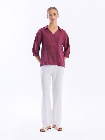 Camicia da donna di Haris Cotton in lilla
