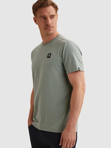 VANGUARD Shirt 'T-shirt with badge' in Green: front