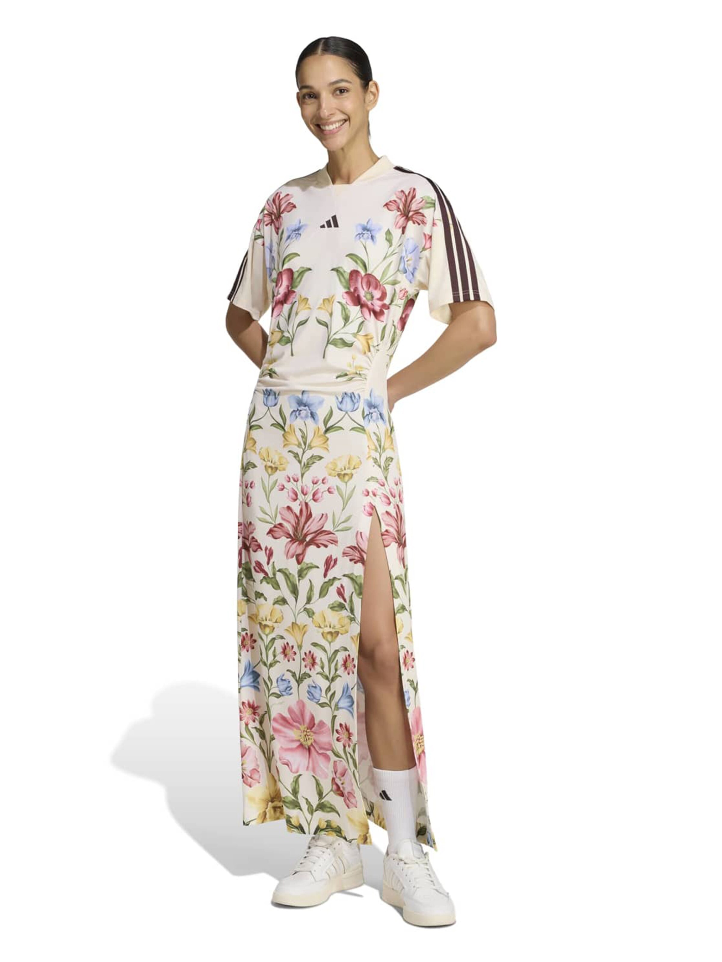 ADIDAS SPORTSWEAR Αθλητικό φόρεμα 'FARM' σε λευκό: μπροστά