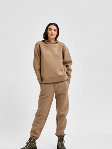 SELECTED FEMME Dressipluus 'SLFLUA', värv pruun