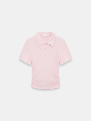 T-shirt Dilvin en rose : devant