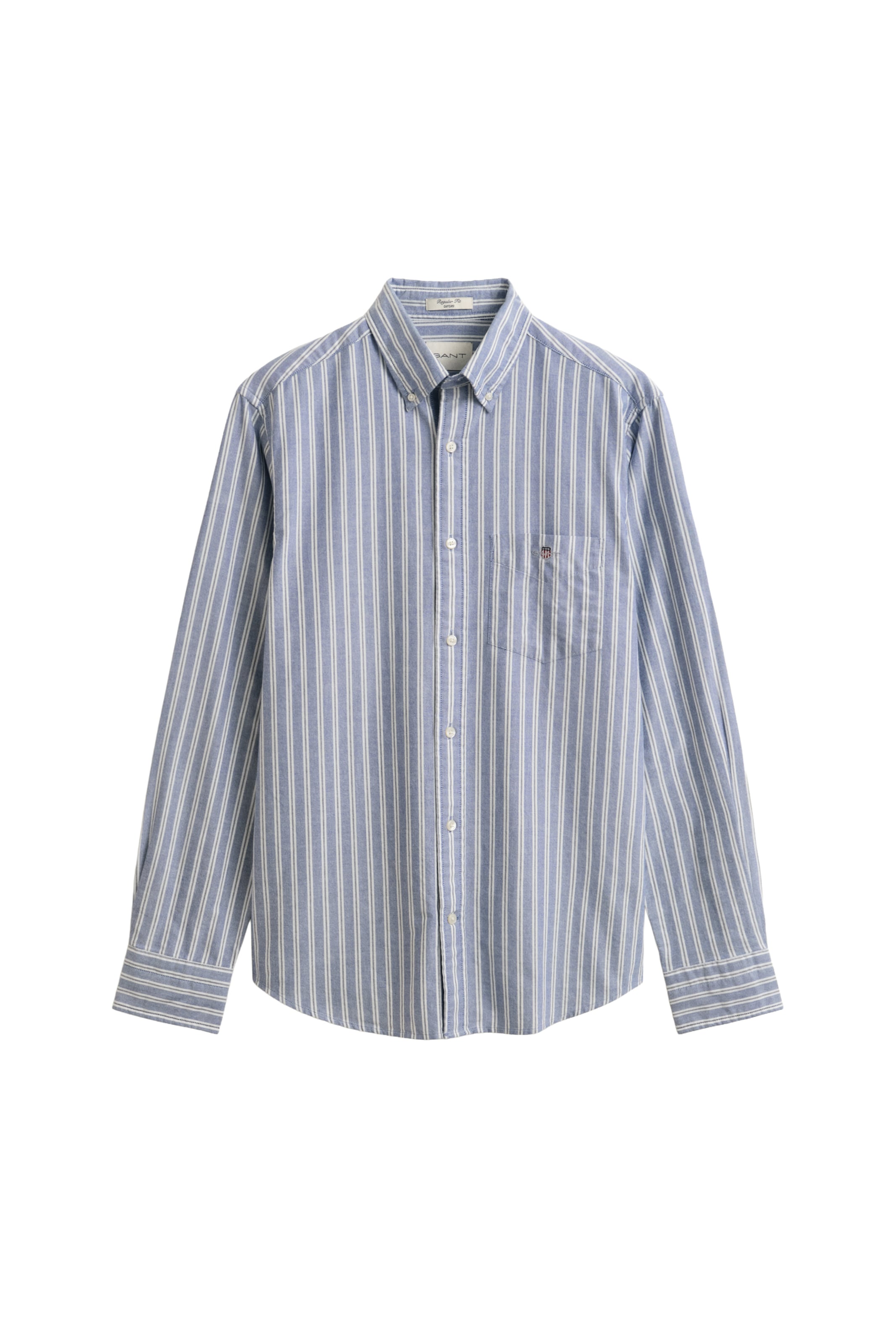 GANT Regular Fit Skjorte i blå: forside