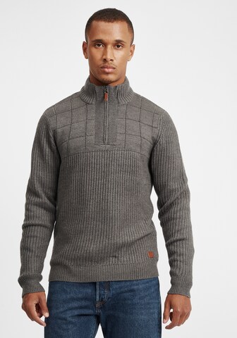 BLEND Sweater 'Ostuta' in Grey: front