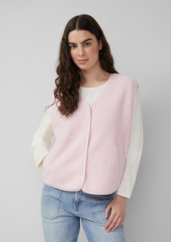 s.Oliver Vest in Pink: front
