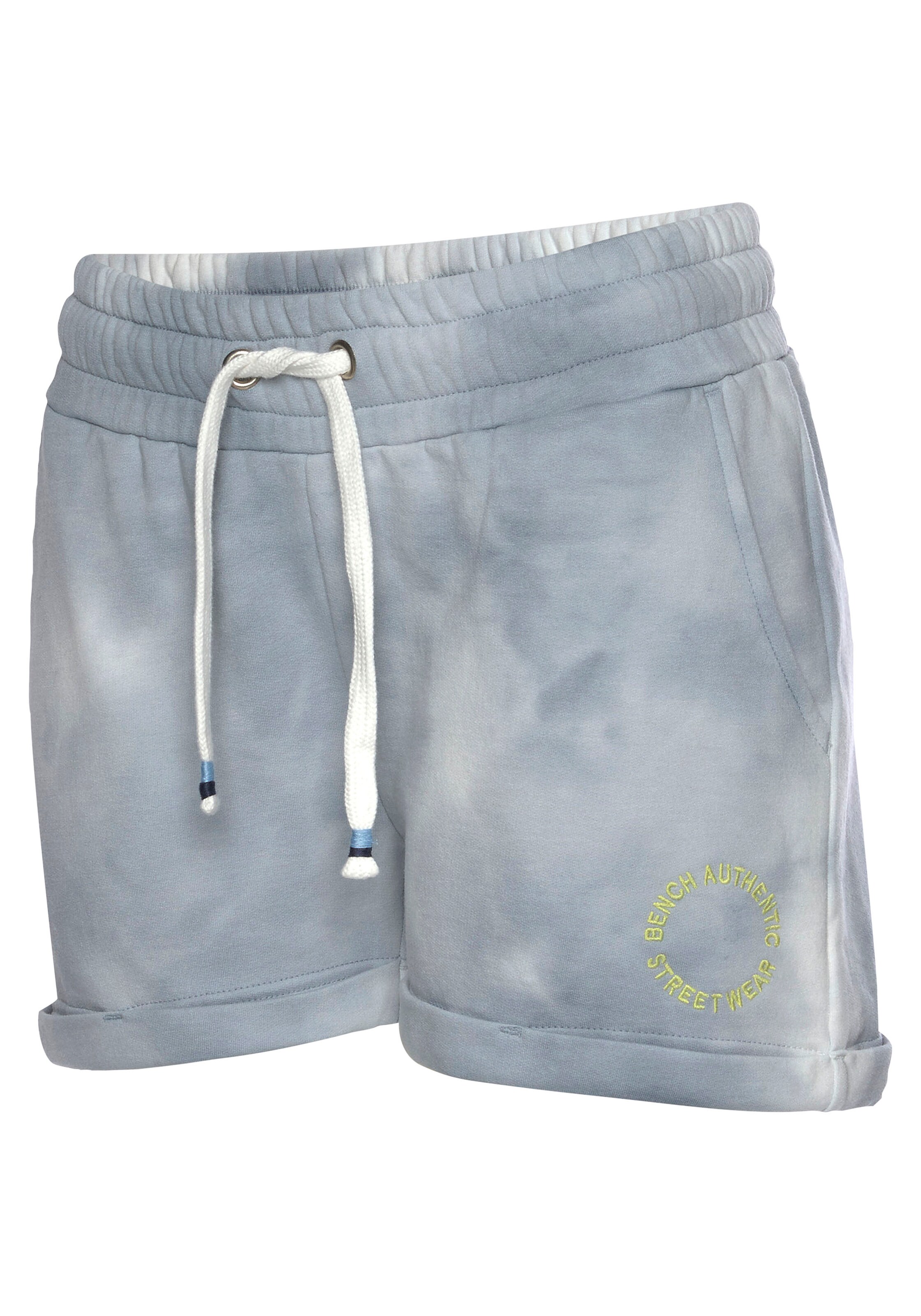 BENCH Pyjamashorts in Blau