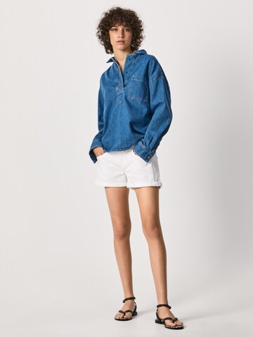 Pepe Jeans Regular Farkut 'SIOUXIE' värissä valkoinen