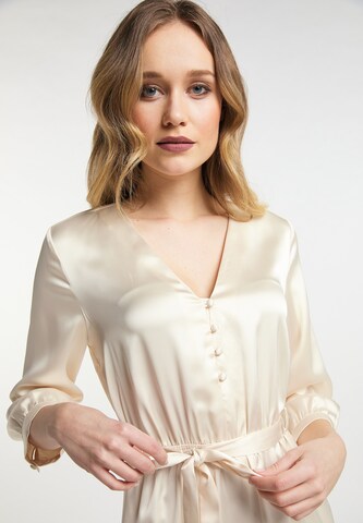 DreiMaster Klassik Blousejurk in Beige