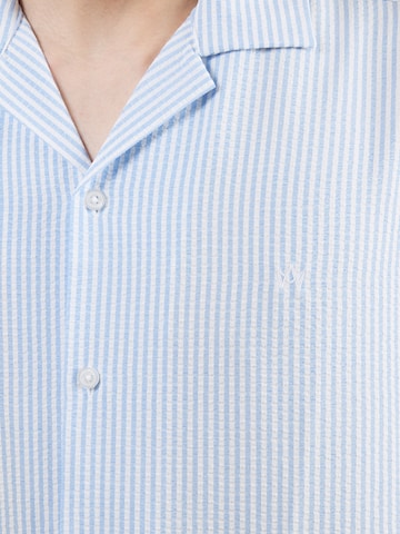 Kronstadt Comfort Fit Skjorta 'Montes' i blå