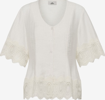 Chemisier 'Urith' KAREN BY SIMONSEN en blanc : devant